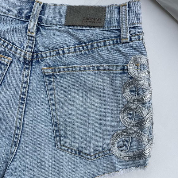 Carmar Los Angeles jeans shorts size 26 - Picture 4 of 6